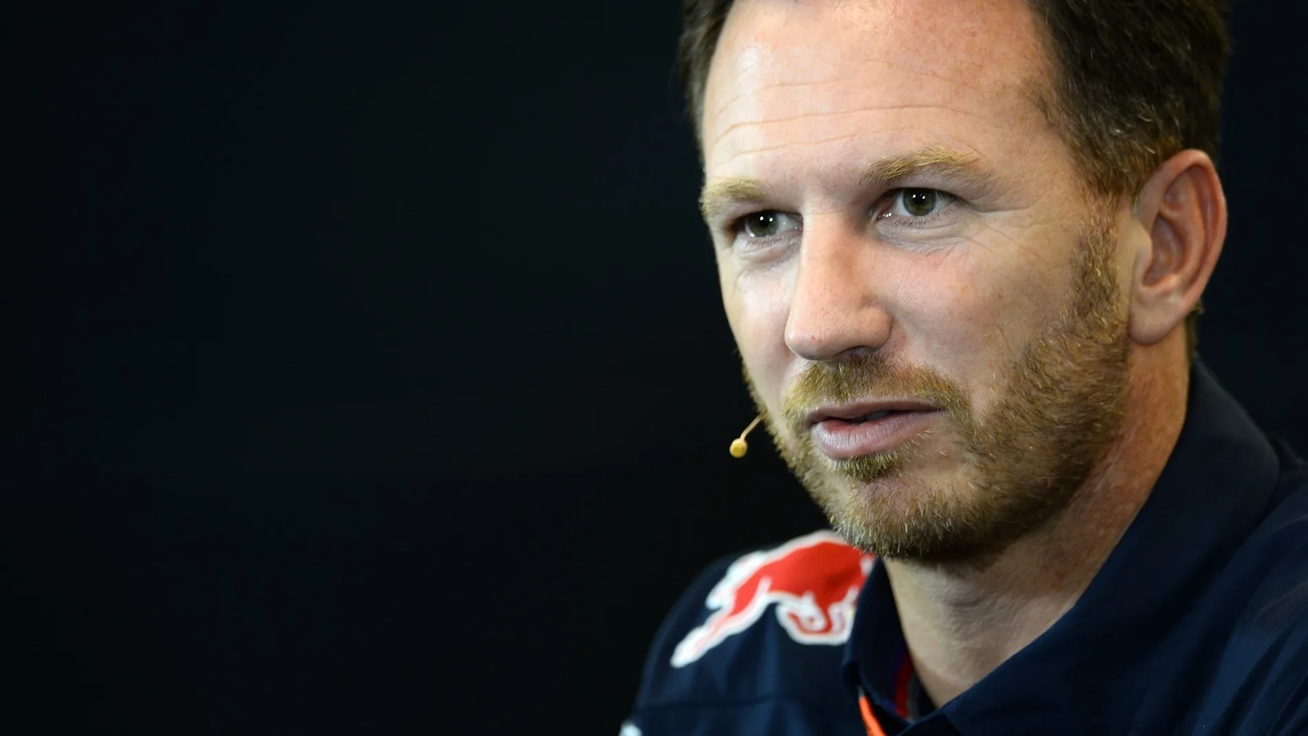 Christian Horner (GBR) Red Bull Racing Team Principal in the press conference at Formula One World Championship, Rd16, United States  Grand Prix, Practice, Austin, Texas, USA, Friday 23 October 2015. &copy; Sutton Motorsport Images