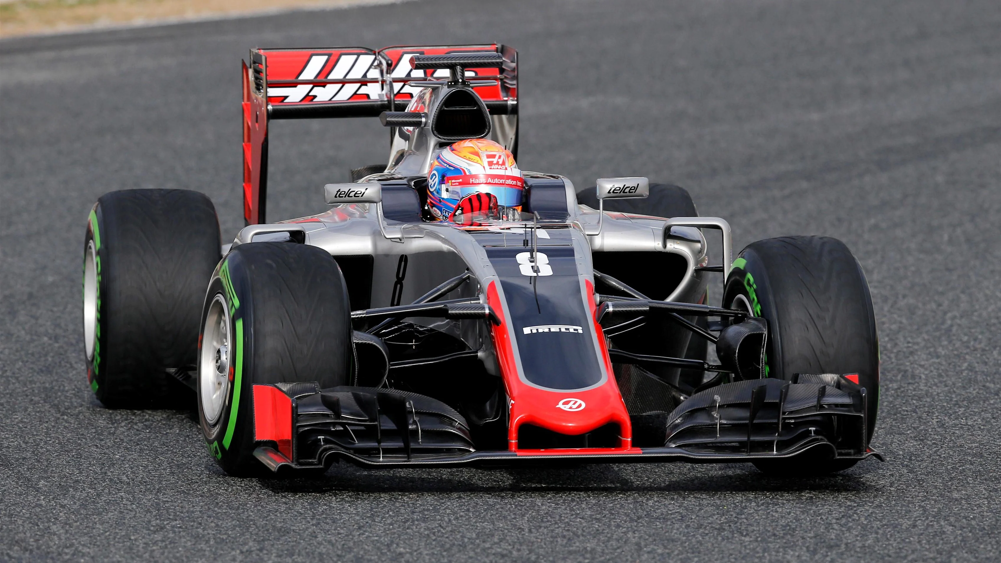 Romain Grosjean (FRA) Haas VF-16 at Formula One Testing, Day One, Barcelona, Spain, Monday 22 February 2016. &copy; Sutton Motorsport Images