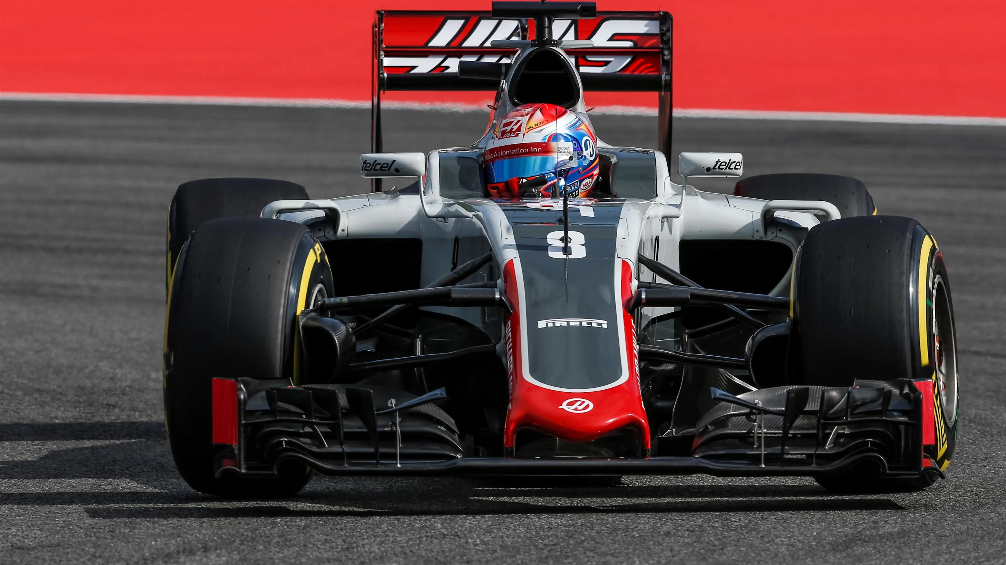 Romain Grosjean (FRA) Haas VF-16 at Formula One World Championship, Rd12, German Grand Prix, Practice, Hockenheim, Germany, Friday 29 July 2016. &copy; Sutton Images