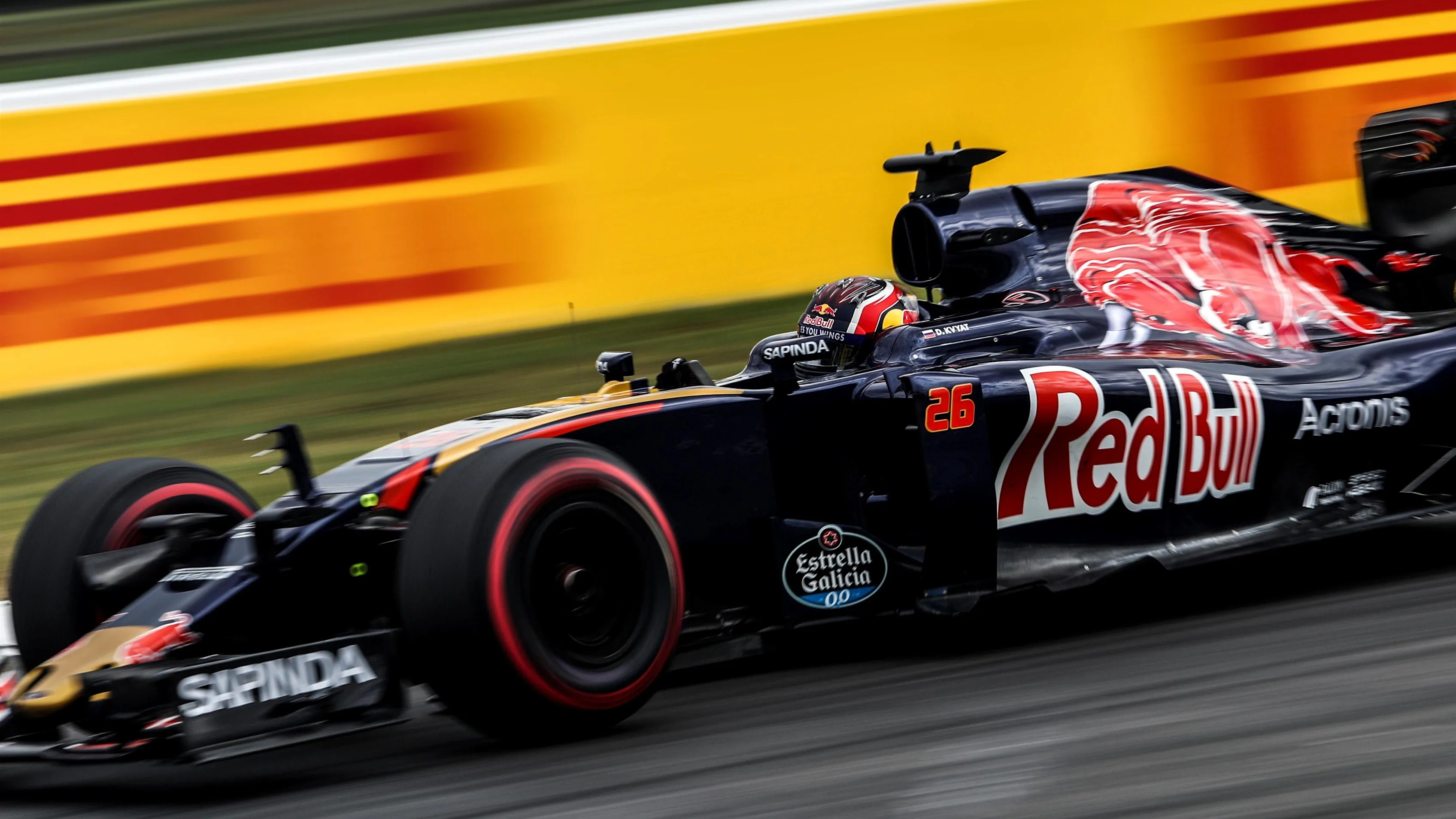 Daniil Kvyat (RUS) Scuderia Toro Rosso STR11 at Formula One World Championship, Rd12, German Grand Prix, Practice, Hockenheim, Germany, Friday 29 July 2016. &copy; Sutton Images