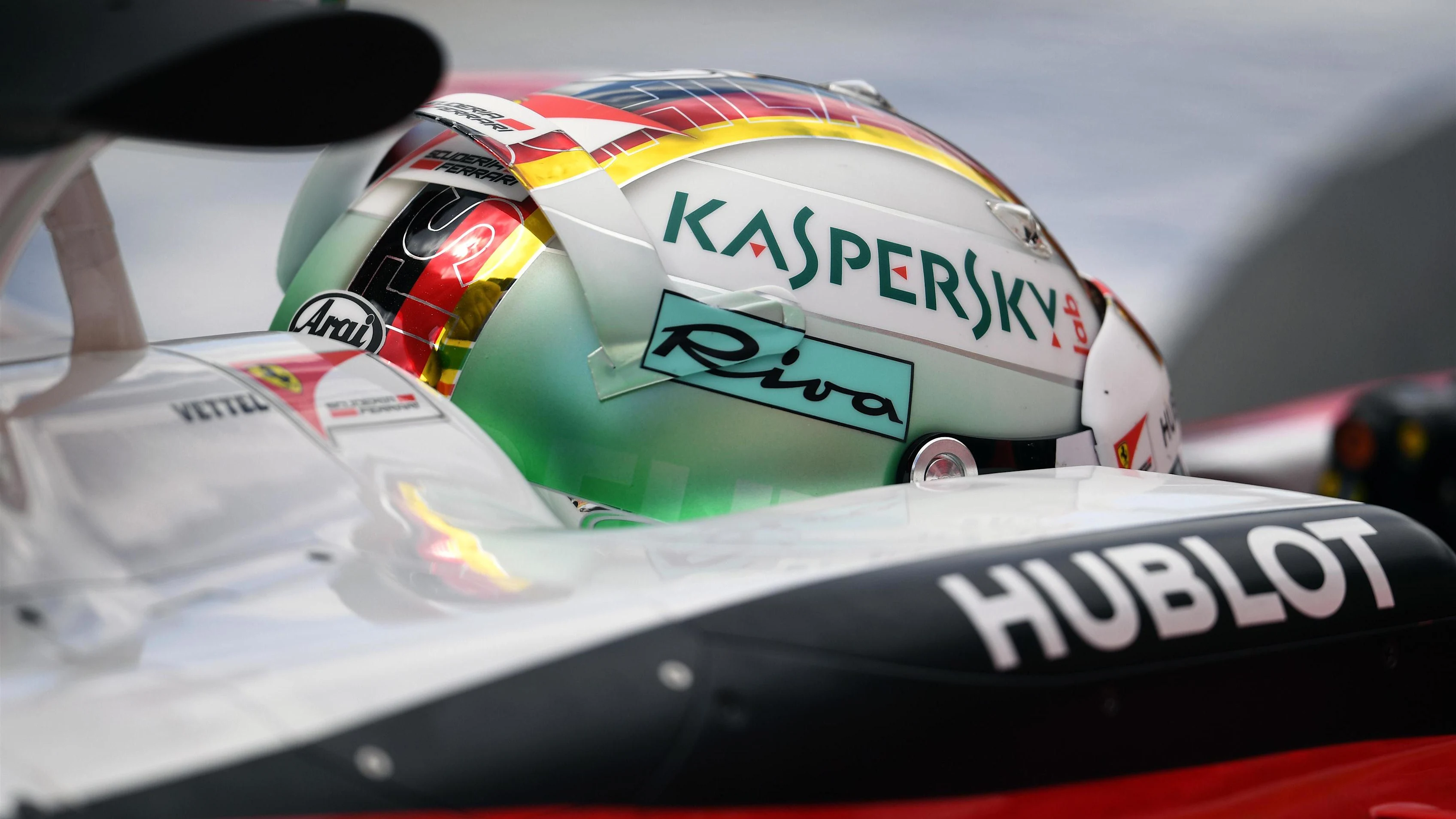 Sebastian Vettel (GER) Ferrari SF16-H at Formula One World Championship, Rd12, German Grand Prix, Practice, Hockenheim, Germany, Friday 29 July 2016. &copy; Sutton Images