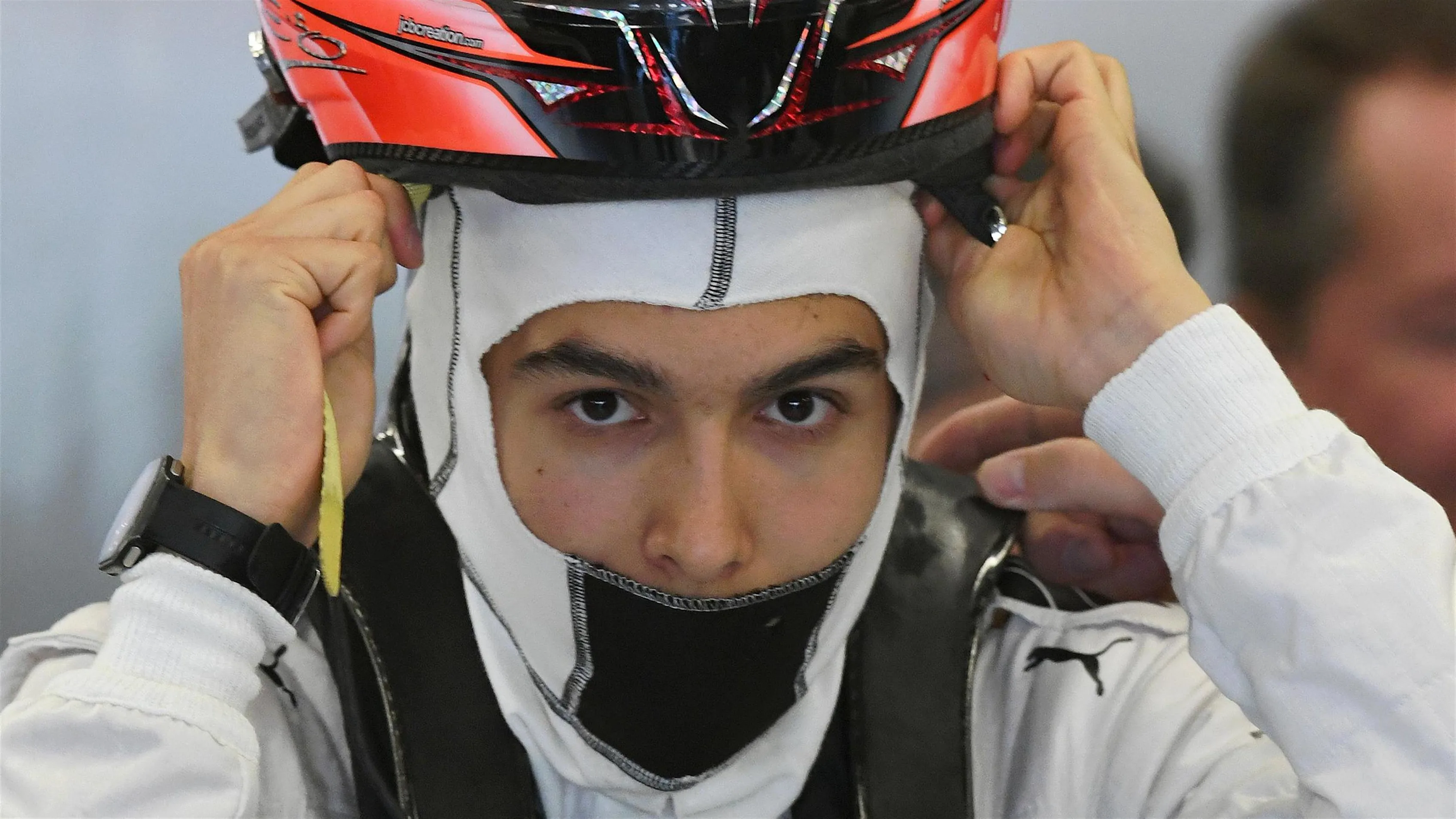 Esteban Ocon (FRA) Mercedes AMG F1 at Formula One Testing, Day Two, Silverstone, England, Wednesday
