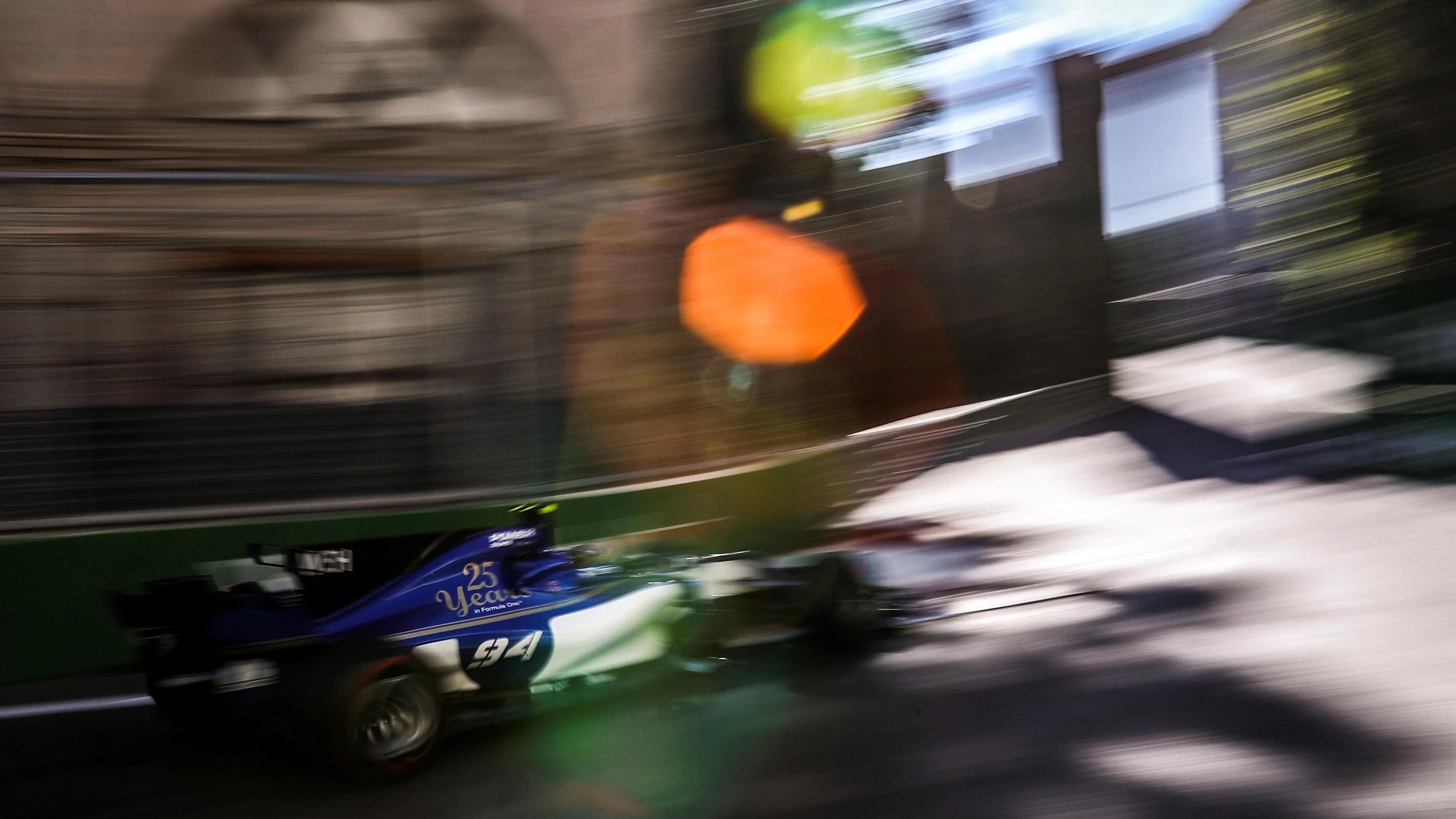 Pascal Wehrlein (GER) Sauber C36 at Formula One World Championship, Rd8, Azerbaijan Grand Prix, Qualifying, Baku City Circuit, Baku, Azerbaijan, Saturday 24 June 2017. © Sutton Images