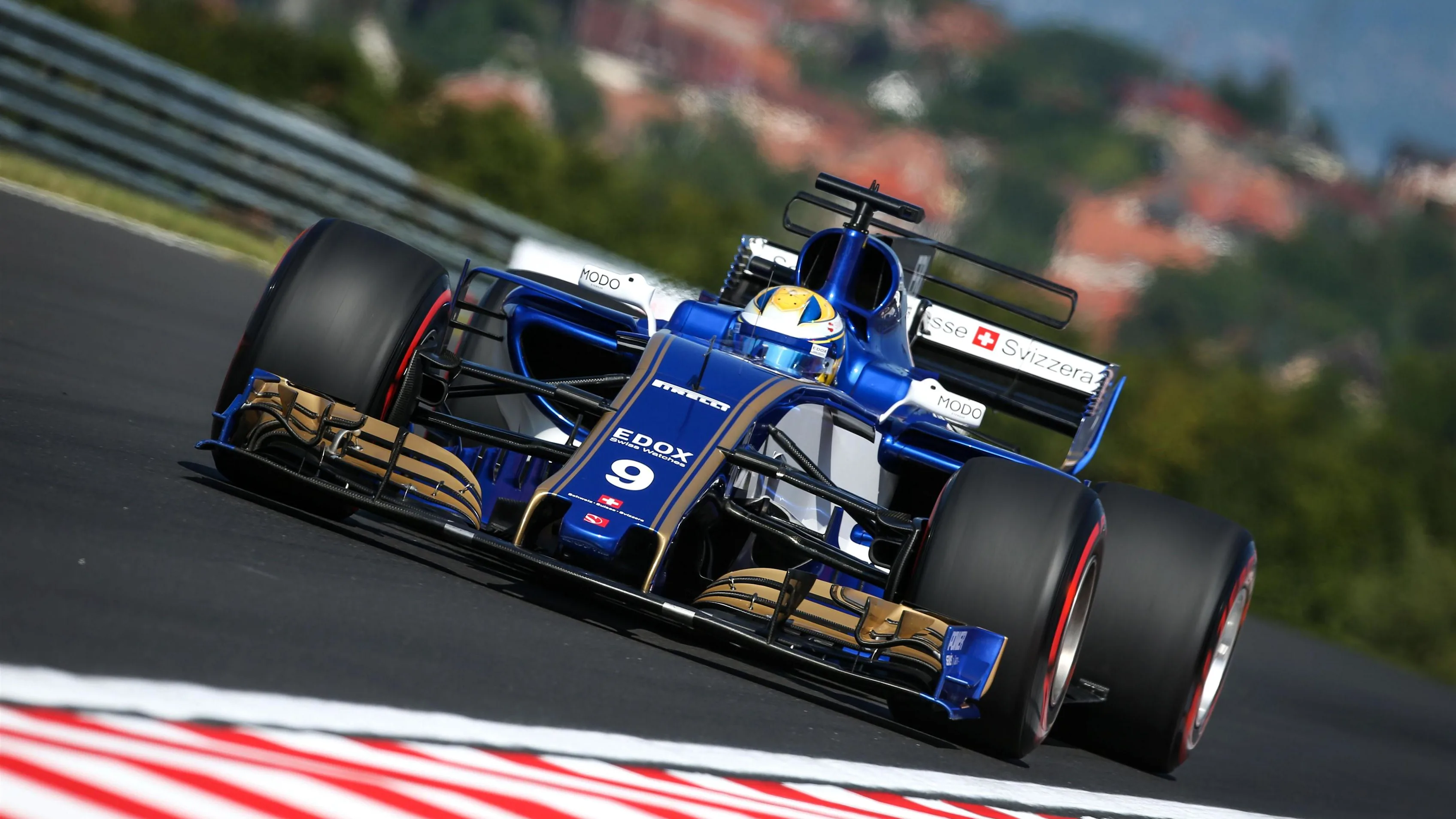 Marcus Ericsson (SWE) Sauber C36 at Formula One World Championship, Rd11, Hungarian Grand Prix, Practice, Hungaroring, Hungary, Friday 28 July 2017. © Sutton Images