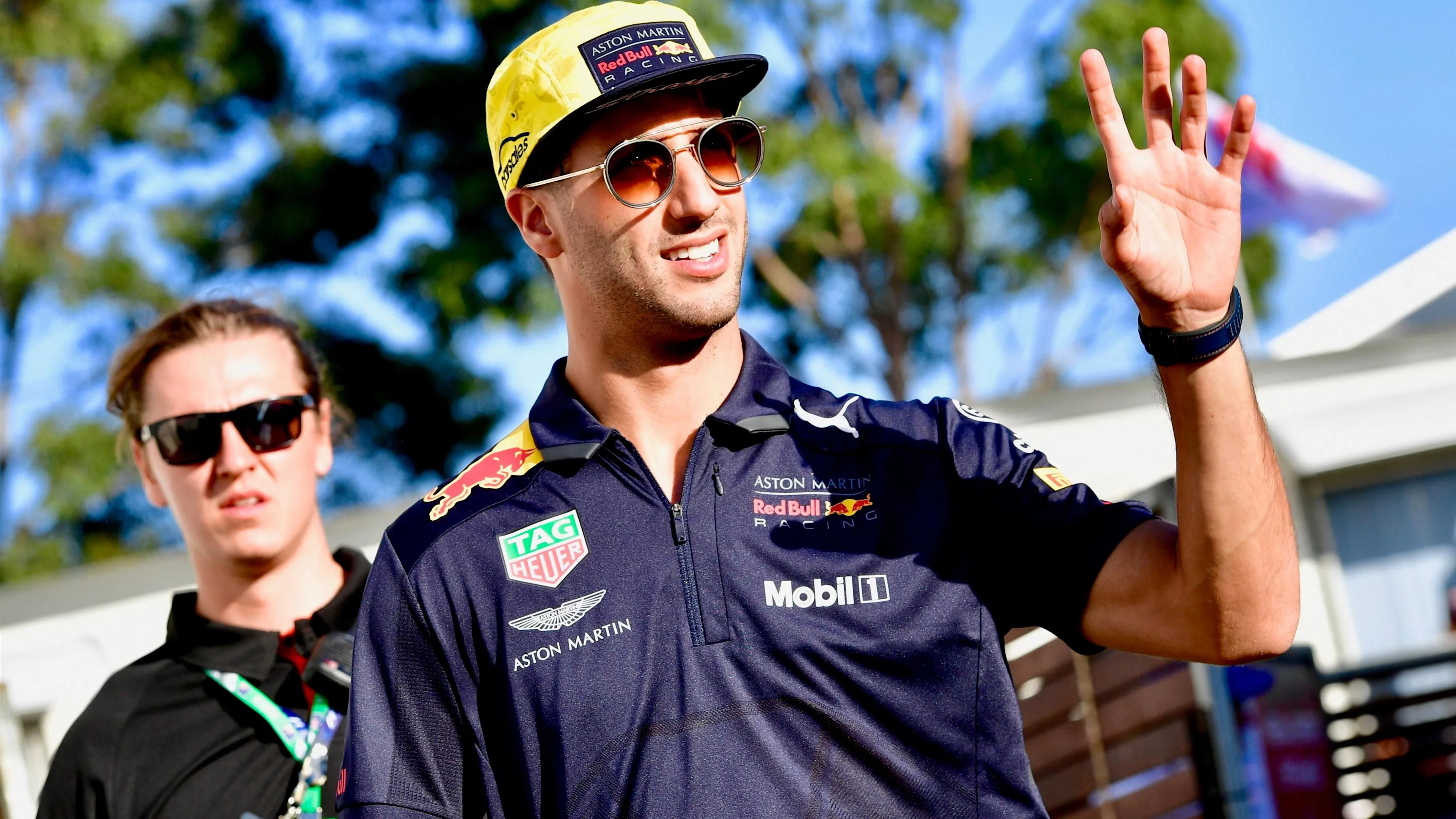 Daniel Ricciardo (AUS) Red Bull Racing at Formula One World Championship, Rd1, Australian Grand Prix, Preparations, Melbourne, Australia, Thursday 22 March 2018.
