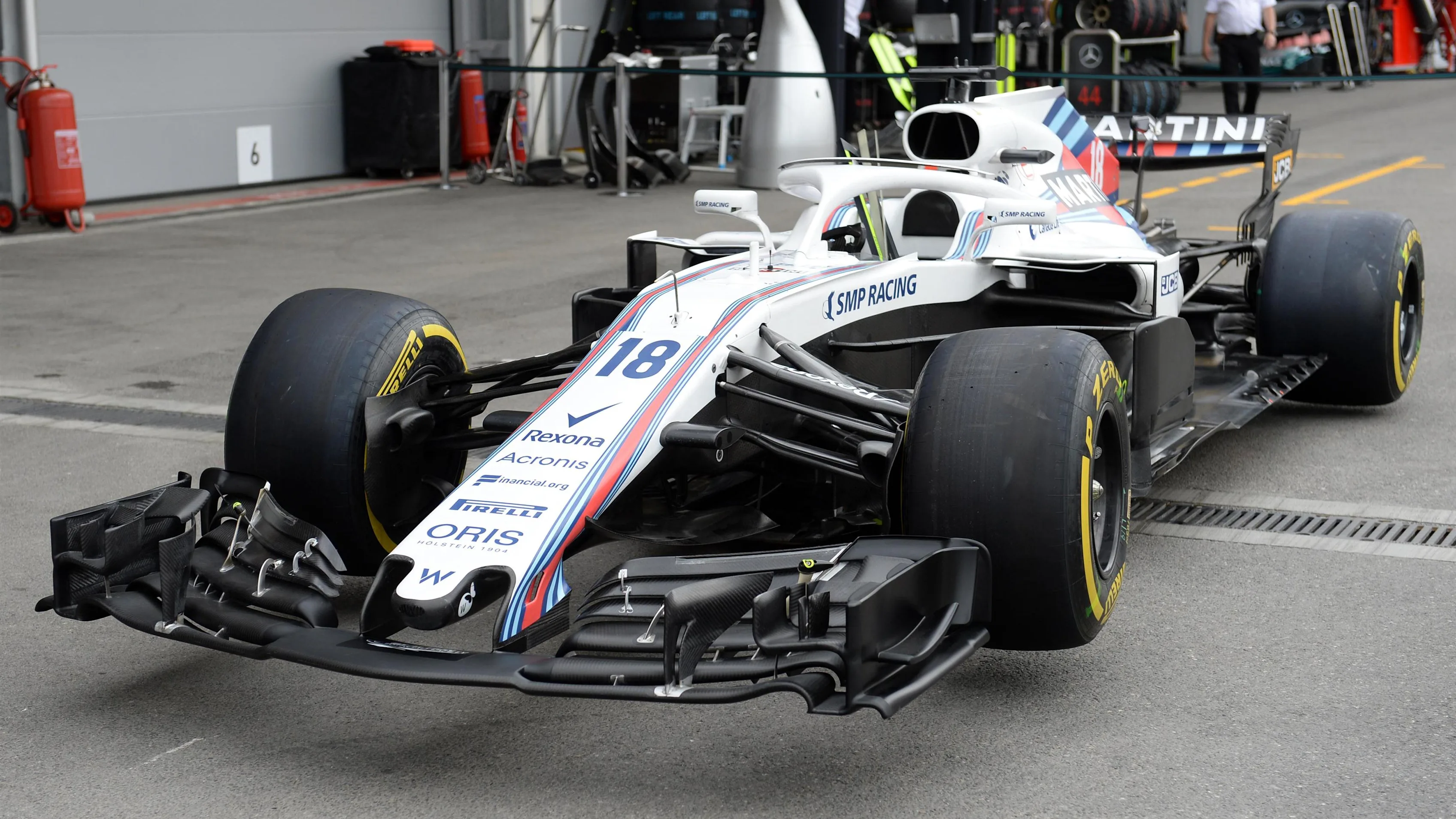Williams FW41 at Formula One World Championship, Rd4, Azerbaijan Grand Prix, Qualifying, Baku City Circuit, Baku, Azerbaijan, Saturday 28 April 2018. © Simon Galloway/Sutton Images