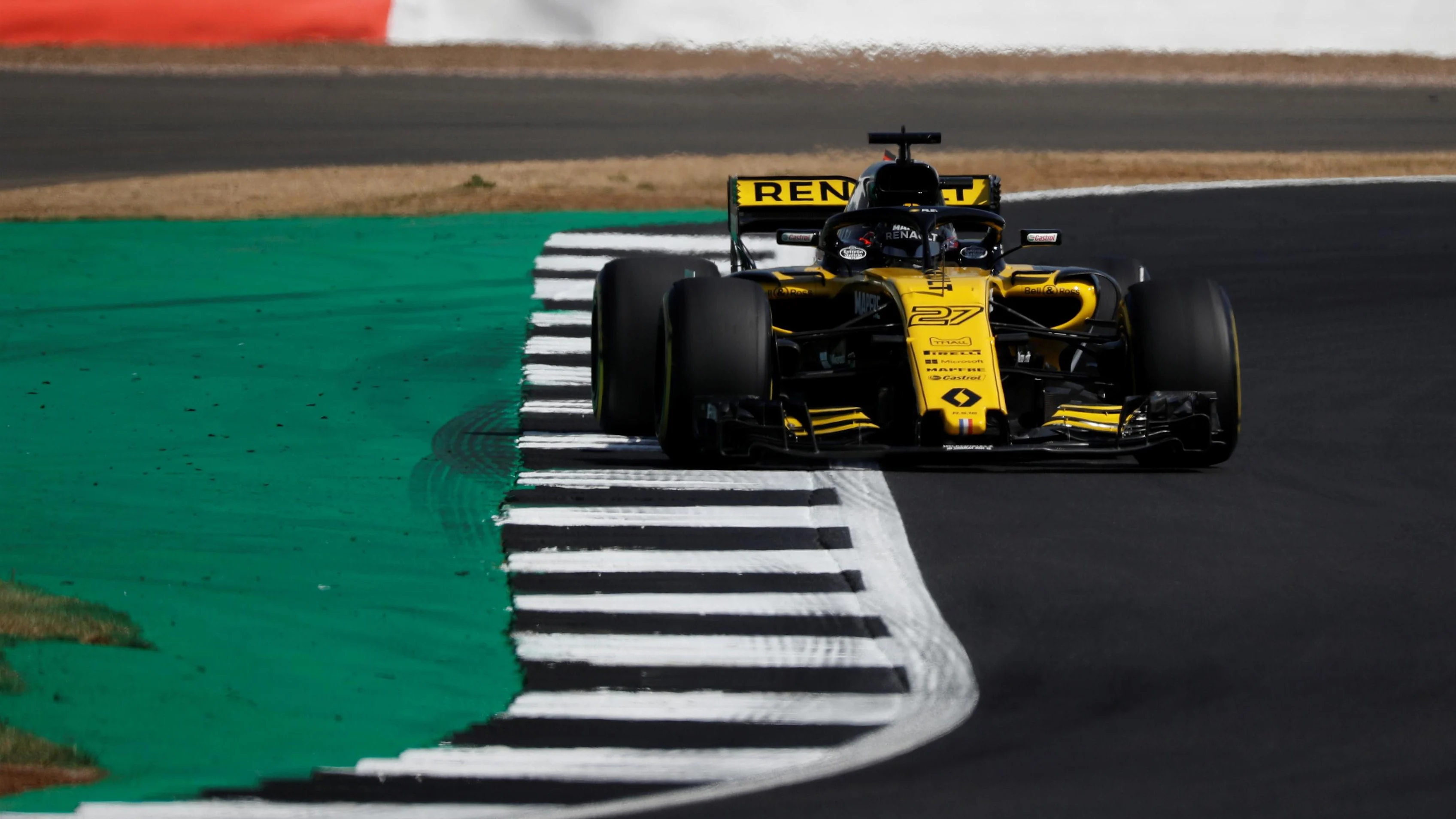 Nico Hulkenberg (GER) Renault Sport F1 Team RS18 at Formula One World Championship, Rd10, British Grand Prix, Practice, Silverstone, England, Friday 6 July 2018. © Manuel Goria/Sutton Images