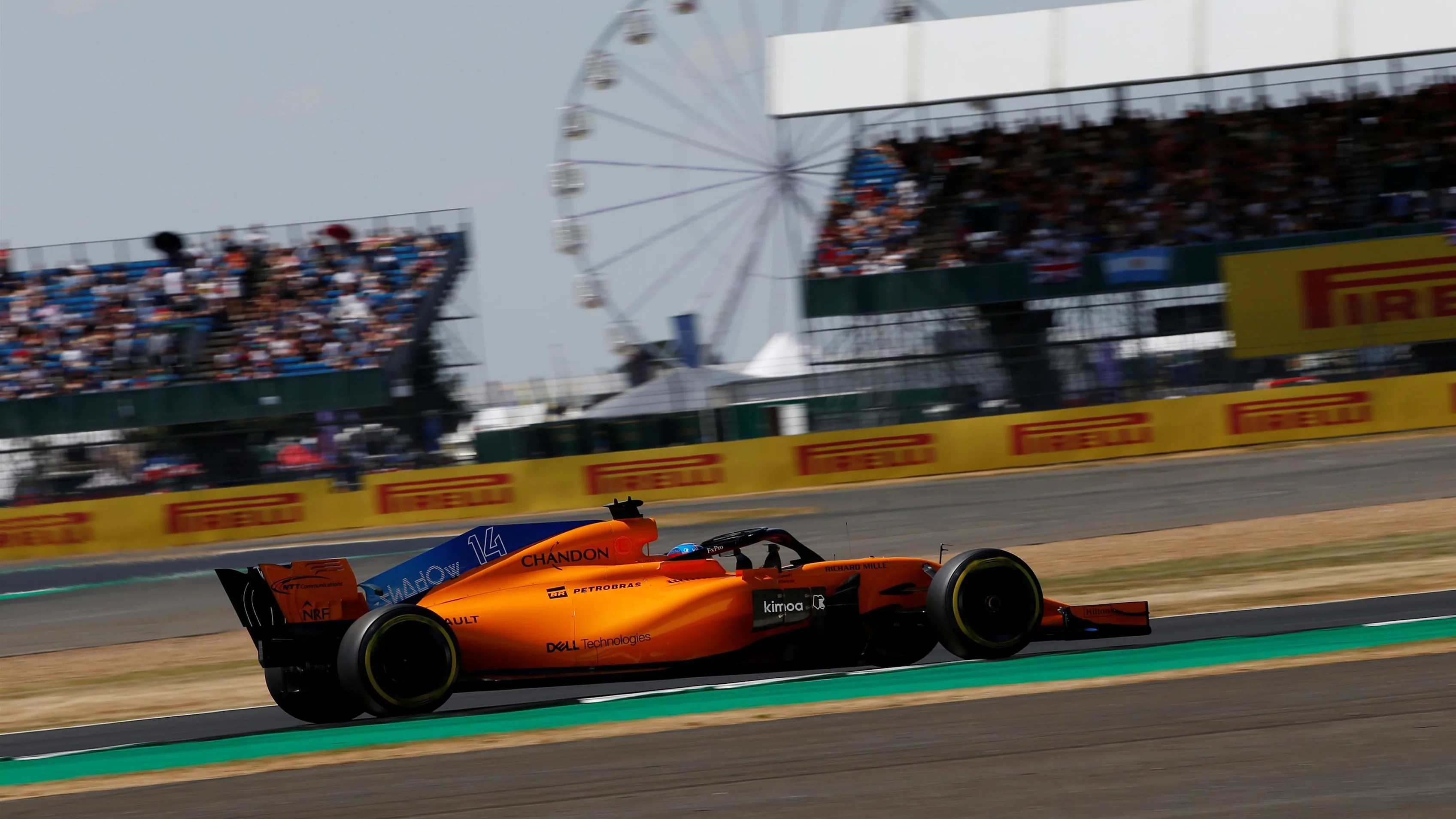 Fernando Alonso (ESP) McLaren MCL33 at Formula One World Championship, Rd10, British Grand Prix, Practice, Silverstone, England, Friday 6 July 2018. © Manuel Goria/Sutton Images