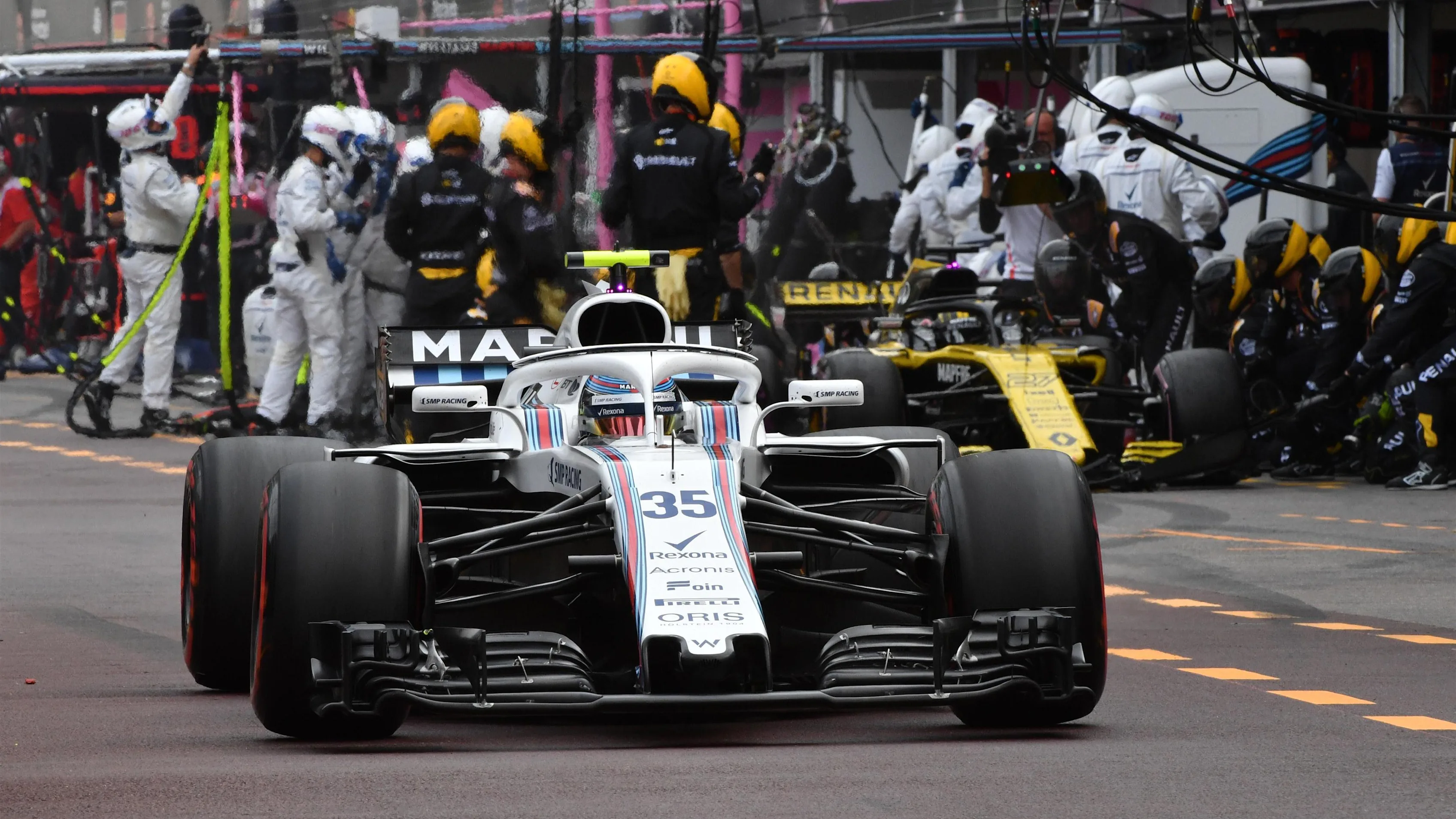 Sergey Sirotkin (RUS) Williams FW41 at Formula One World Championship, Rd6, Monaco Grand Prix, Race, Monte-Carlo, Monaco, Sunday 27 May 2018. © Mark Sutton/Sutton Images