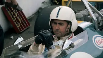 circa 1971: Australian racing driver Jack Brabham behind the wheel at Brands Hatch. (Photo by W.